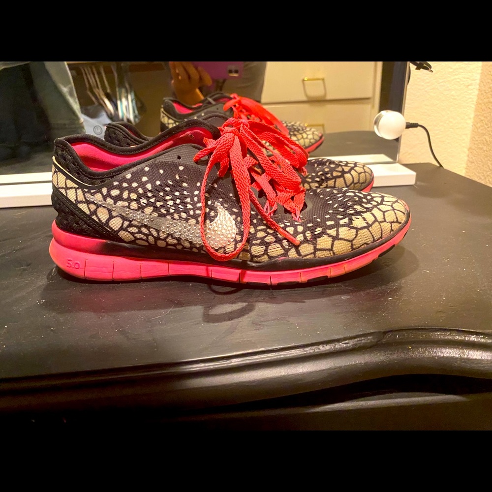 Pink Nikes